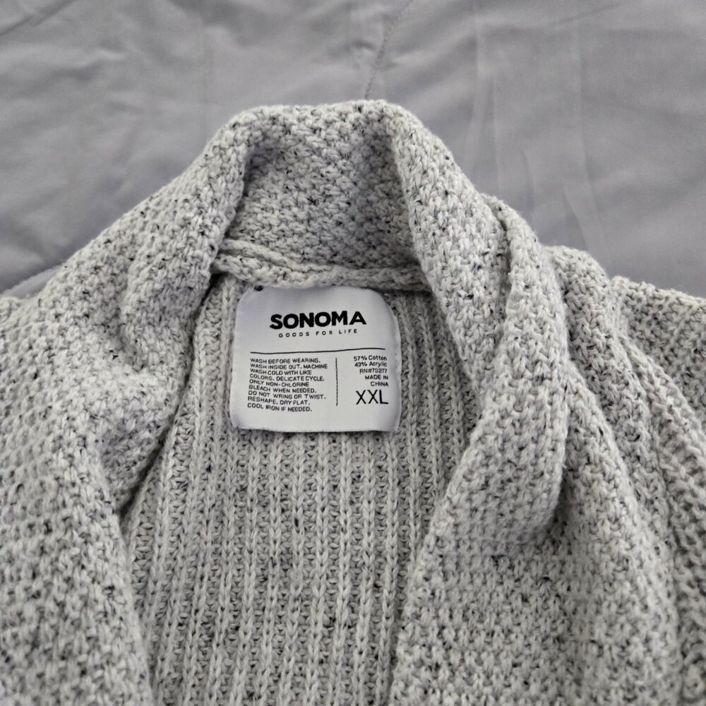 Sweater - Button Up - 2xl - image 2